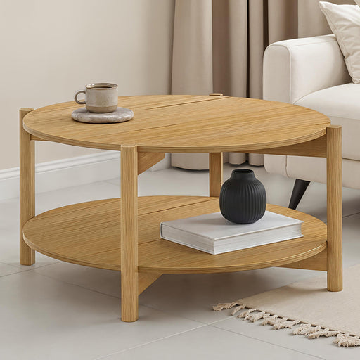 Hyde Round Coffee Table - Mattress & Furniture Super Center (Tampa, FL)