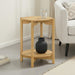 Hyde Round End Table - Mattress & Furniture Super Center (Tampa, FL)