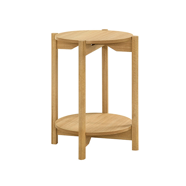 Hyde Round End Table - Mattress & Furniture Super Center (Tampa, FL)