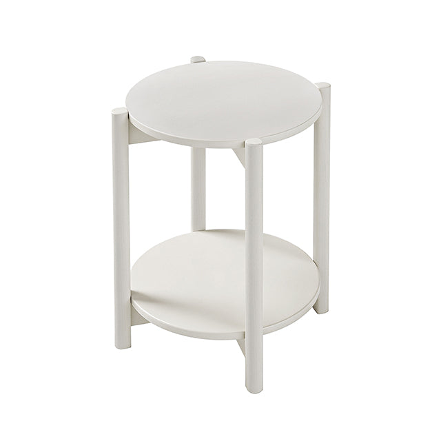 Hyde Round End Table - Mattress & Furniture Super Center (Tampa, FL)