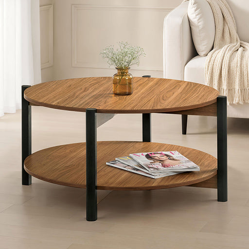 Hyde Round Coffee Table - Mattress & Furniture Super Center (Tampa, FL)
