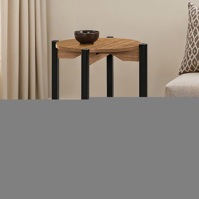Hyde Round End Table - Mattress & Furniture Super Center (Tampa, FL)