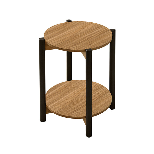 Hyde Round End Table - Mattress & Furniture Super Center (Tampa, FL)