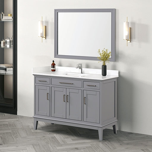 Soline Vanity Set w/ Mirror - Mattress & Furniture Super Center (Tampa, FL)