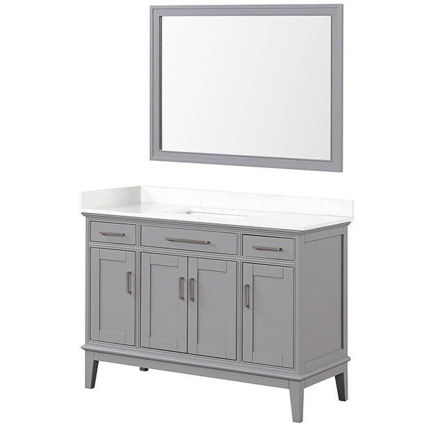 Soline Vanity Set w/ Mirror - Mattress & Furniture Super Center (Tampa, FL)