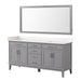 Almeria Vanity Set w/ Mirror - Mattress & Furniture Super Center (Tampa, FL)