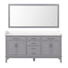 Almeria Vanity Set w/ Mirror - Mattress & Furniture Super Center (Tampa, FL)