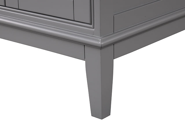 Almeria Vanity Set w/ Mirror - Mattress & Furniture Super Center (Tampa, FL)