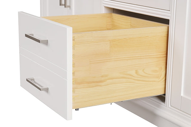 Almeria Vanity Set w/ Mirror - Mattress & Furniture Super Center (Tampa, FL)