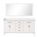 Almeria Vanity Set w/ Mirror - Mattress & Furniture Super Center (Tampa, FL)