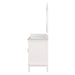 Almeria Vanity Set w/ Mirror - Mattress & Furniture Super Center (Tampa, FL)