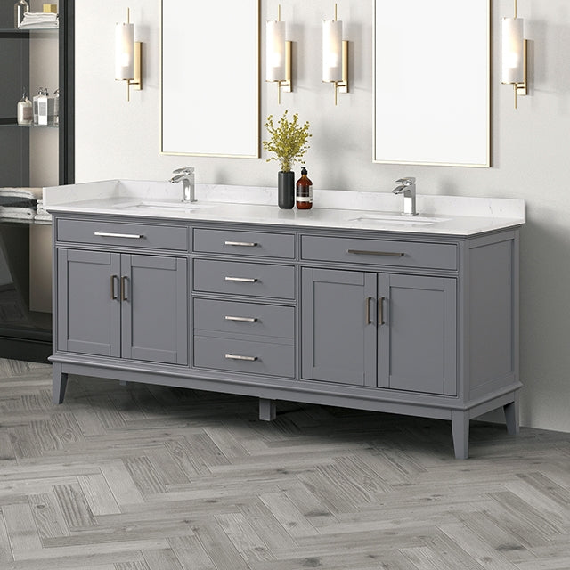 Oliva Vanity Set - Mattress & Furniture Super Center (Tampa, FL)