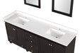 Oliva Vanity Set w/ Mirror - Mattress & Furniture Super Center (Tampa, FL)