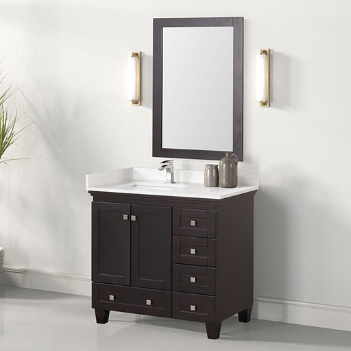 Aprea Vanity Set w/ Mirror - Mattress & Furniture Super Center (Tampa, FL)