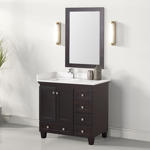 Aprea Vanity Set w/ Mirror - Mattress & Furniture Super Center (Tampa, FL)