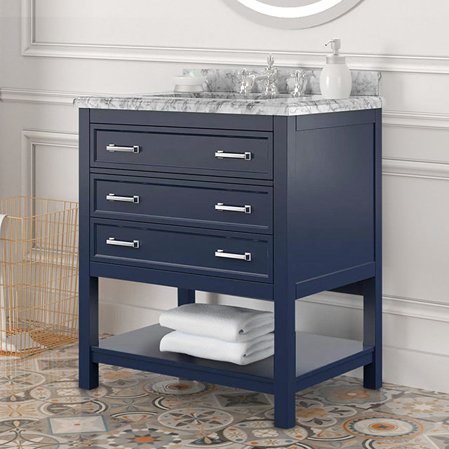 Reston Vanity with Top/ Sink - Mattress & Furniture Super Center (Tampa, FL)