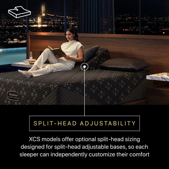 Beautyrest Black Hybrid Series Three XCS 14.5" Plush Mattress